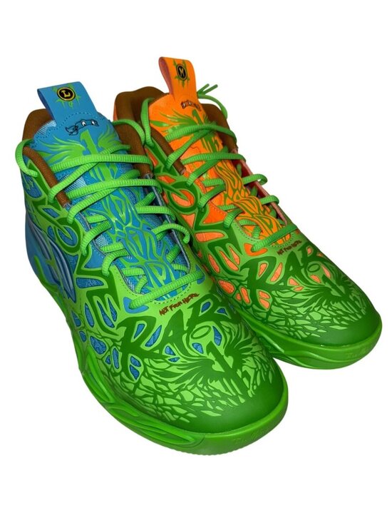 PUMA X Lamelo Ball TMNT Leonard Michelangelo Sneakers Size 11.5 Ninja Turtles main image 7